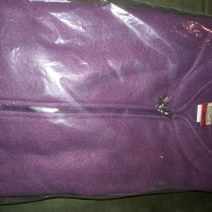 Fleece zip up jacket